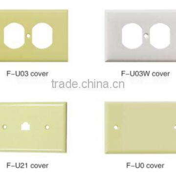 Gold Silver Color European Light Waterproof Socket Cover photo-3
