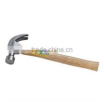 CLAW HAMMER WITH WOOD HANDLE