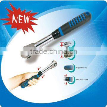 60 Teeth One Hand Switch Ratchet Wrench Handle