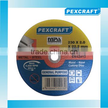 4.5 inch Abrasive Thin Cutting Disc for Metal Stainless Steel