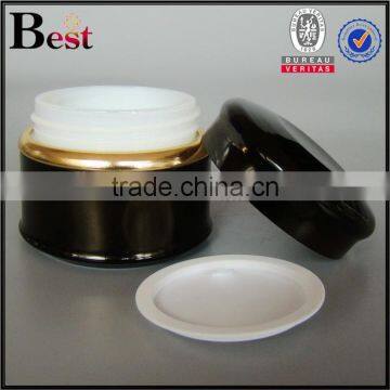 All Kinds Color Black 50g Cosmetic Metal Screw Container Aluminium Lid Jar photo-2