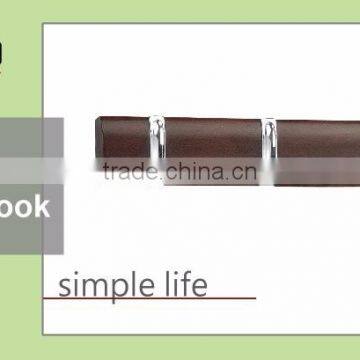 Hooks for Hanging Clothes Self Adhesive Wood Wall Hanging Hook photo-2