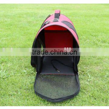 (OEM) Fashion Red Tote Dog Carrier Bag photo-4