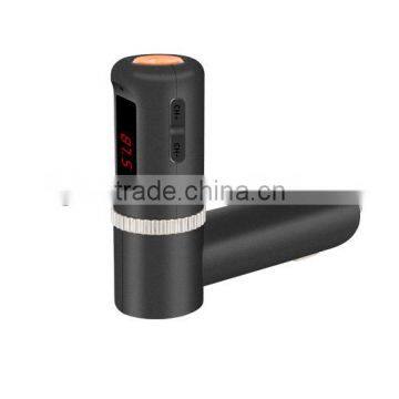Dual USB Auto 4.2A Out Put Car Charger Kit With Wireless Bluetooth Hands Free Calling Speaker MP3 Player FM Transmitter photo-2