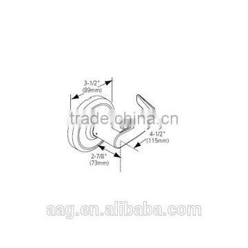 American Standard Grade 2 Low Prices Glass Door Handle Lock photo-4