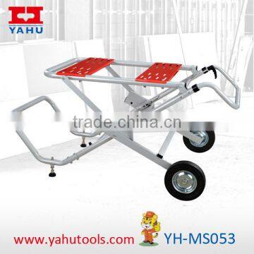 mobile wood cutting table saw stand with 150kgs load capacity
