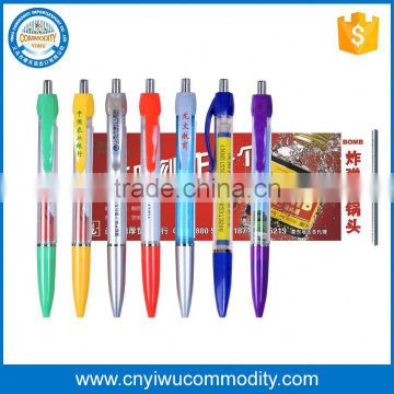 Advertising Top Quality Logo Printed Pull Out Banner Pen