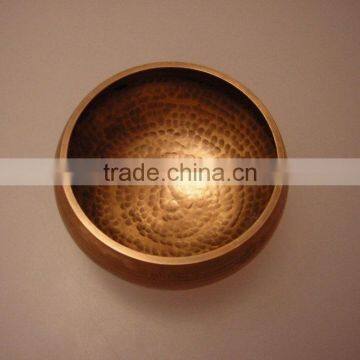 High Quality Buddhist Meditation Hammered klangschale Singing Bowl