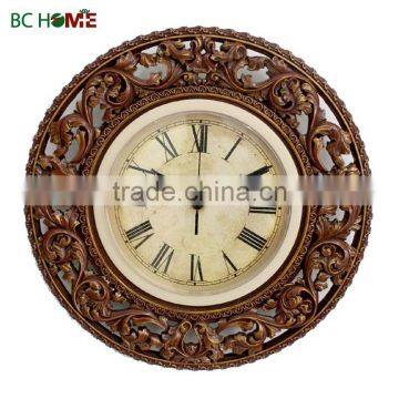 Customized resin clock home decoration