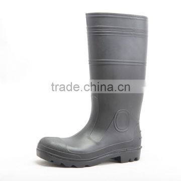 CE EN 20345 S5 Cheap Steel Sole And Toe Cap PVC Safety Work Rain Boots Constuction Industry Safety Boots photo-2