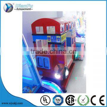 Kiddie Rides LonDon Bus Red Double Decker Bus Coin Operated Car Arcade Game Machine photo-2