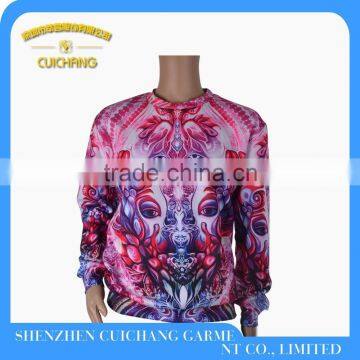 Custom design sweatshirt with sublimation printing