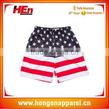 Hongen apparel Top Grace summer new fashion men's beach shorts