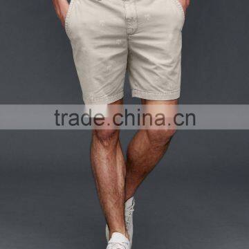 cotton+elatic twill board shorts pants custom fitness chino mens shorts