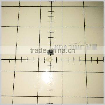 Aviation Protractor - Square in Flexi Durable Plastic ( 5'' * 5'' ) Nautical Grid Protractor # KPP-1 photo-6