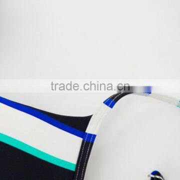 New Summer Beachwear Two Piece Stripe Kid Girl Bikini photo-4