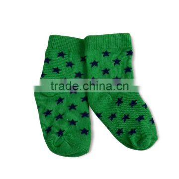 fresh color green kids socks