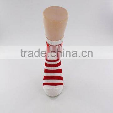 Women Thin Strip Socks With Mercerized Cotton for Summer photo-3