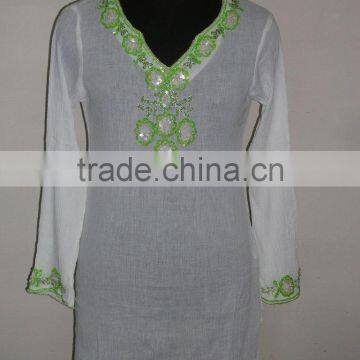 White Cotton Tunic