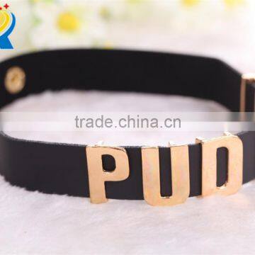 Puddin Choker Suicide Squad Collar Necklace Halloween Cosplay Leather Necklaces photo-6