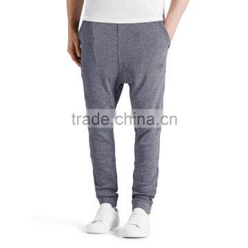 custom men jogger pants plain gray whlolesale from OEM factory