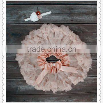 Lilla Chiffon Pettiskirt Baby Clothes Baby Pettiskirt Bulk Sale Girl Super Fluffy Ruffle Pettiskirt photo-2