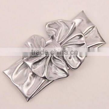 2015 Wholesale Handmade Beautiful Girls Baby Sequin Elastic Headbands photo-5