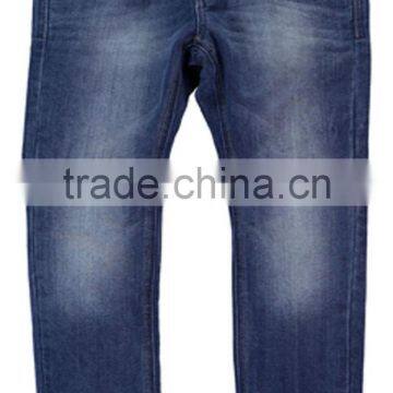 98% Ctn, 2% Lycra, Children Boys Dark Blue Danim Long Pant