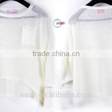 viscose rayon fashion sweater designed for young lady