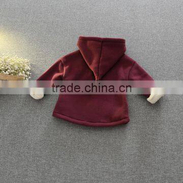 S16004A Kids Clothes Korean Style Children Coat Baby Winter Coat photo-4