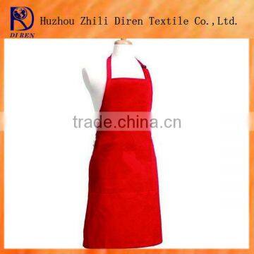 100% polyester red walmart kitchen apron