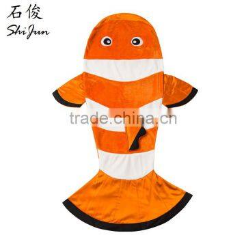 ShiJ Tails Clownfish Blanket For Kids