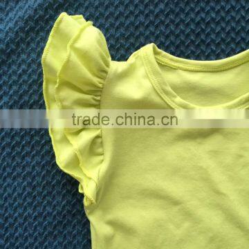 DYJ-118 Fashion2016 Kids Baby Girls Fly Sleeve T-shirts Short-sleeved T-shirt Princess photo-2