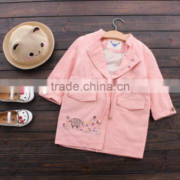 Wholesale spring style girls coat kids clothes children