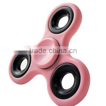 Fingertip Gyro Three Leaf Bearings Interdental Rotation EDC Decompression Toys Spiral Fingers Spot Lights With Lights photo-6