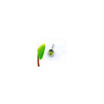 925 silver pendant with AAA grade cubic