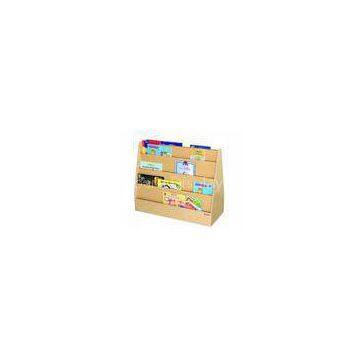 Eco-Friendly Cardboard Rack Poster Counter Display Tray For Retail Stores , Glossy Lamination