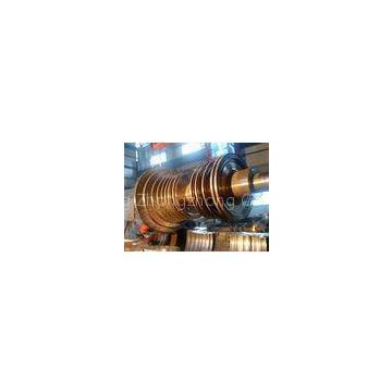 Middle Pressure Steam Turbine Rotor Forging / Alloy Steel Shaft Forging 300000 KW