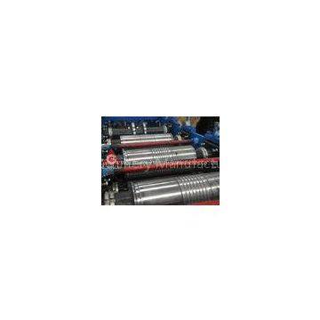 0.4mm - 1.0mm Round Steel Gutter Roll Forming Machine Line For Hangar / Gymnasium