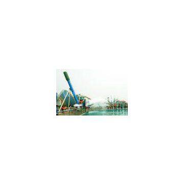 Custom 12.5m Cannon Ball Steel Pool Water Slides For Water Park Equipment