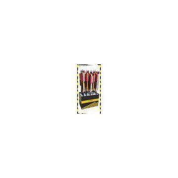 Industrial metal handle Broom 18 Holes PDQ Display In Supermarket