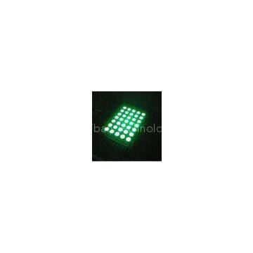 Pure Green 5x7 Dot Matrix 3mm LED Lights Moving Message Signs