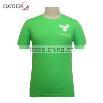 2017 factory direct quick dry fit t-shirt green