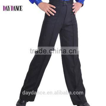 New Boys Latin Dance Black Pants Kids Ballroom Modern Latin Dance Pants