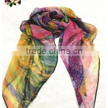 PRINTED POLYESTER SCARF photo-2