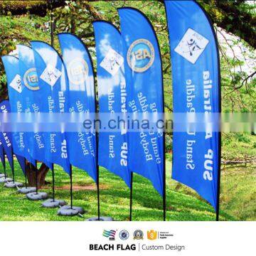 Custom Flag Promotional Roadside Display Flag Stand