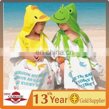 100% COTTON BABY CARTOON PONCHO CAPPA/CAPE