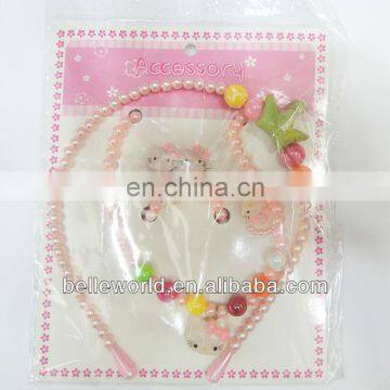 Pink Kids Necklace set Jewelry