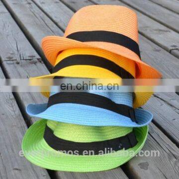 Wholesale Fedora Hat Colorful Design Assorted Colors By CNCAPS