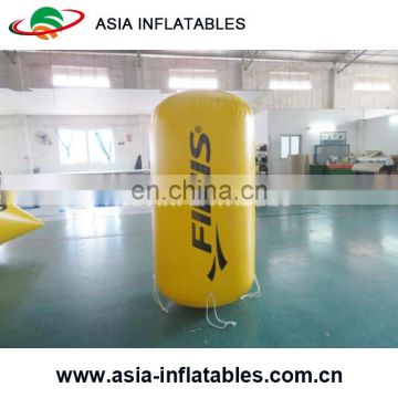 Water Park Equipment Inflatable Buoy Cylinder Buoy For Water Game